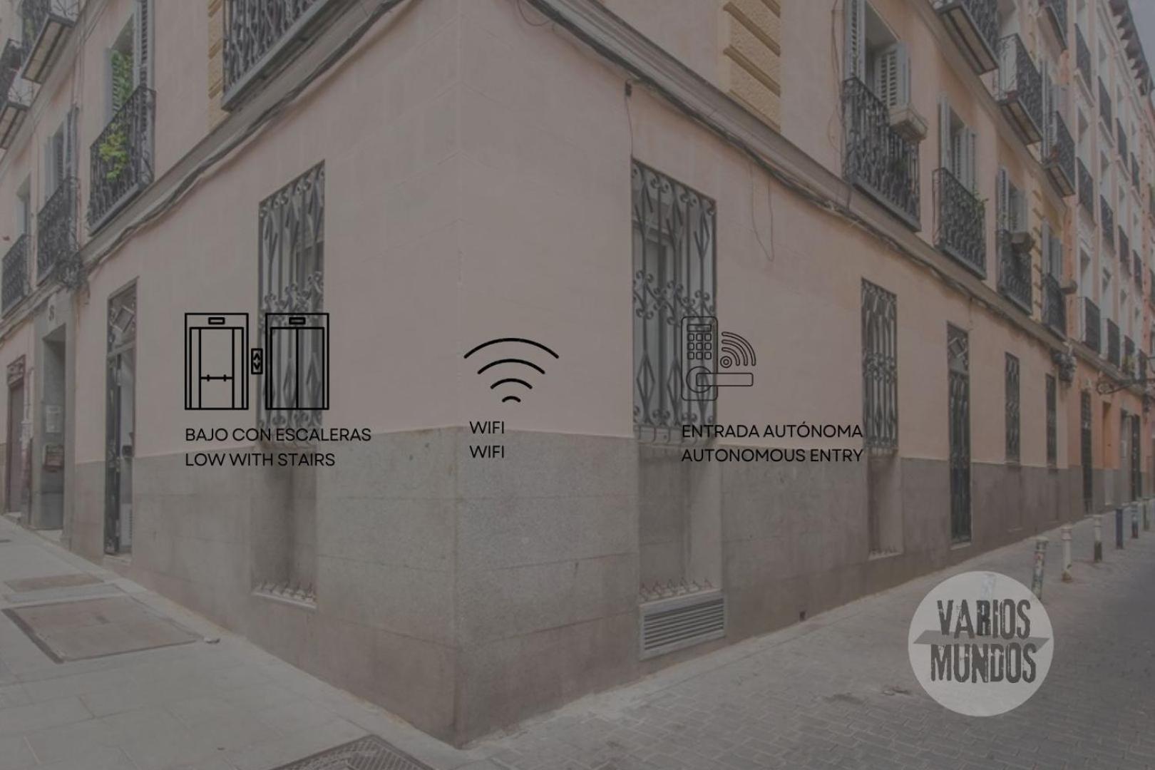 Bajo Duplex 7Pax A 5 Min De Gran Via-Malasana Μαδρίτη Εξωτερικό φωτογραφία
