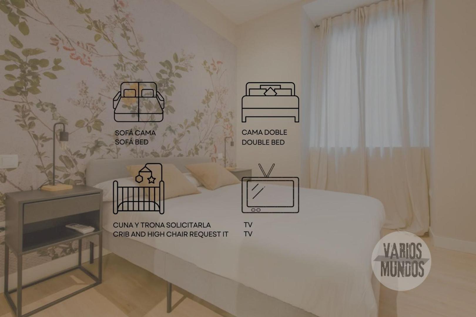 Bajo Duplex 7Pax A 5 Min De Gran Via-Malasana Μαδρίτη Εξωτερικό φωτογραφία